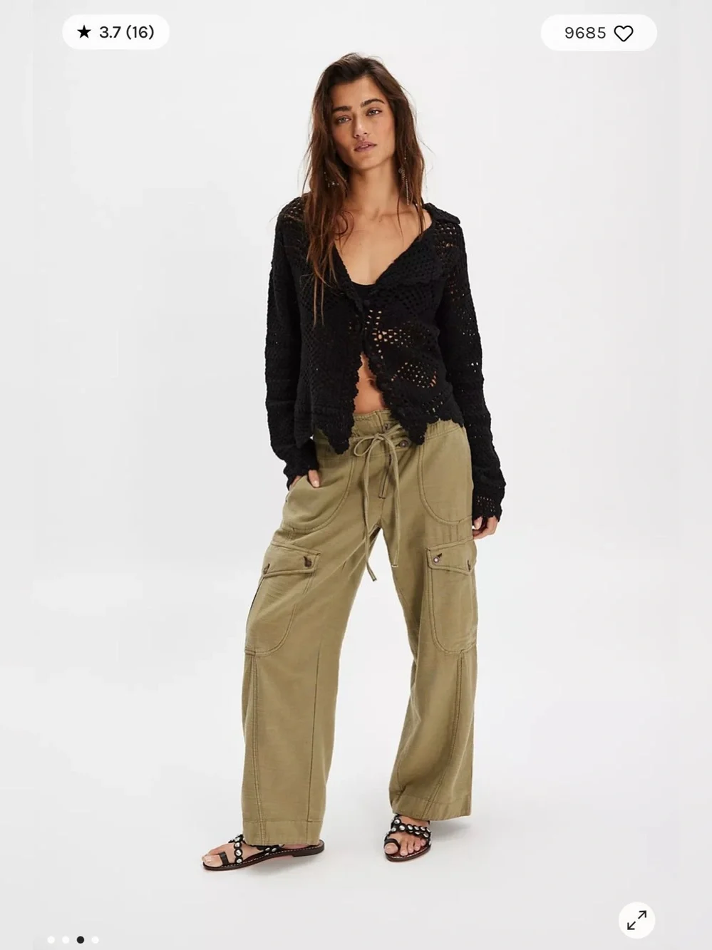 NWT Free People We The Free Friend Of A Friend Sweater